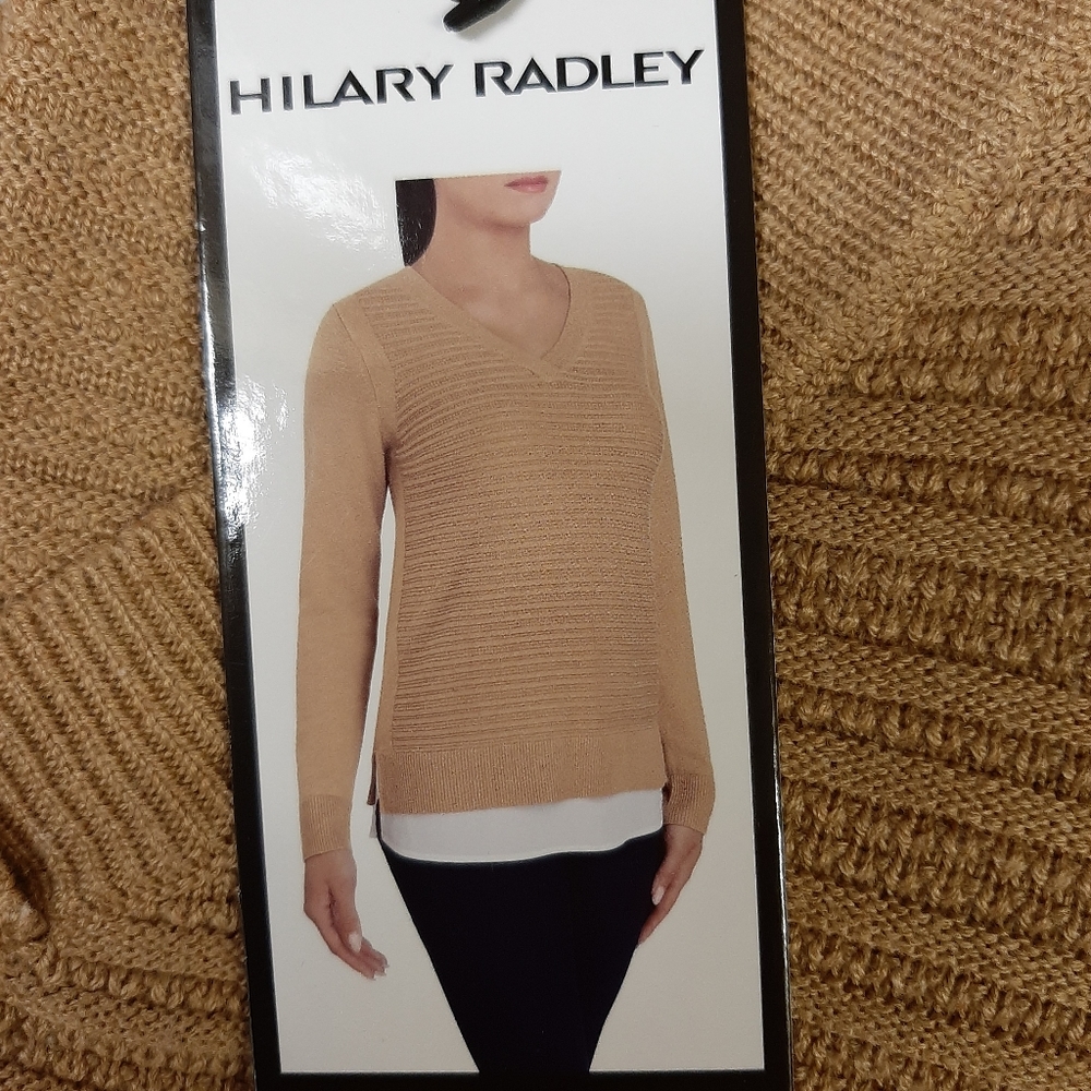 Hilary Radley Layered Top ~ Size XLrg